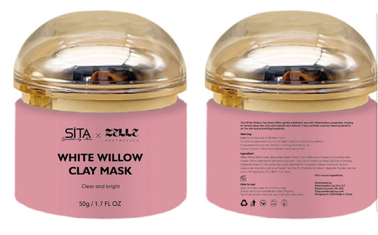 White willow clay mask
