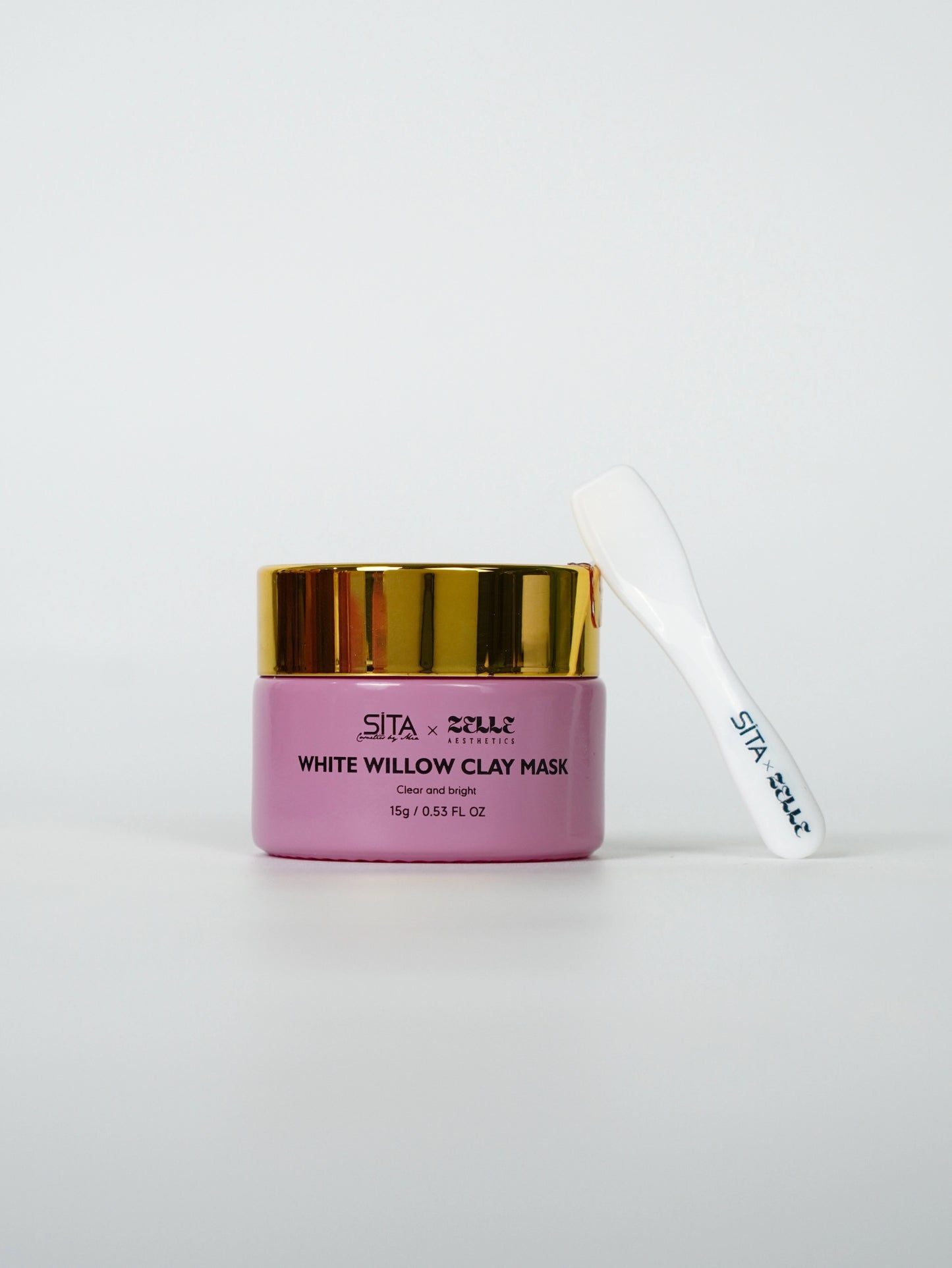 White willow clay mask-travel size